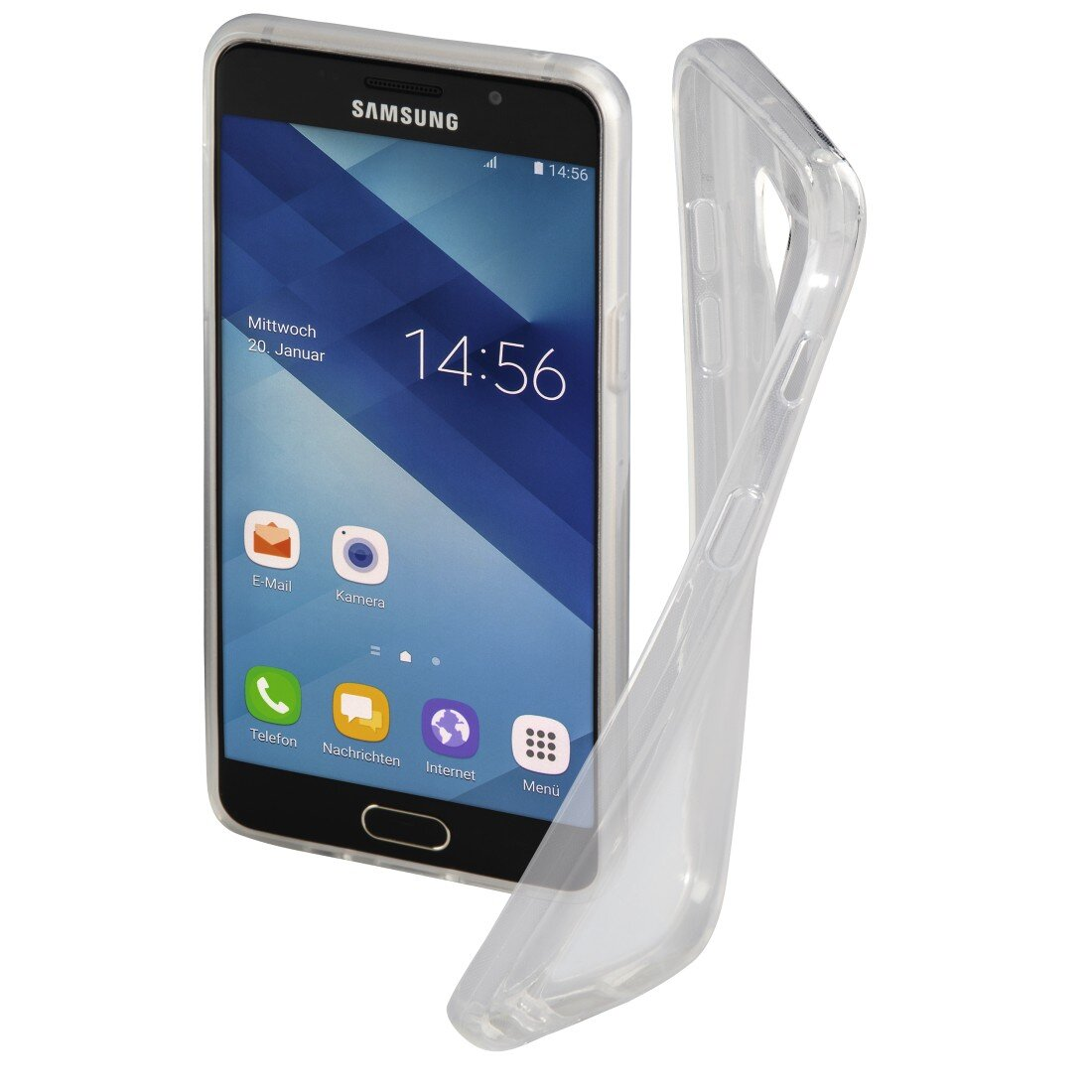 Etui HAMA Crystal Clear do Samsung Galaxy A5 (2017) Przezroczysty
