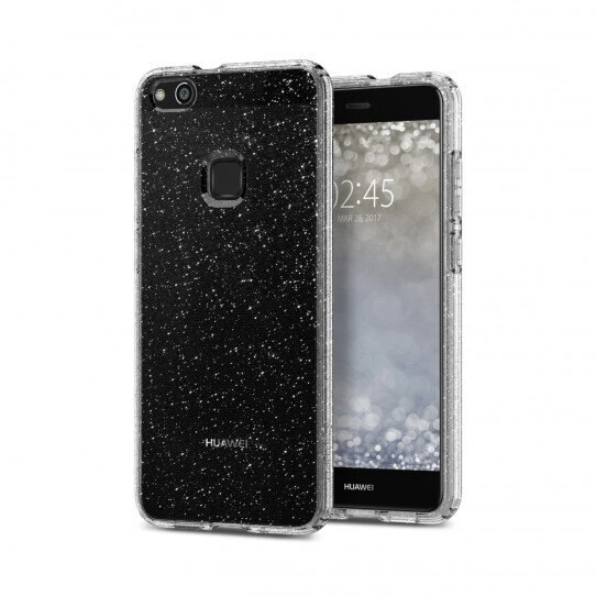 Etui SPIGEN Liquid Crystal Glitter Quartz Huawei P10 Lite Przezroczysty