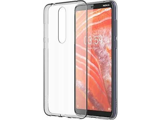 Etui Nokia Clear Case do Nokia 3.1 Plus CC-131 Przezroczysty