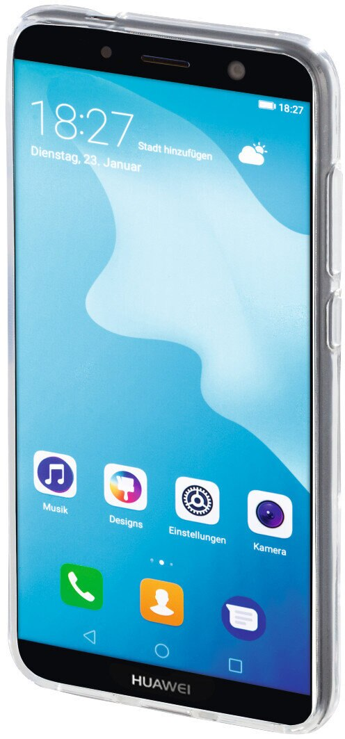 Etui HAMA Crystal Clear do Huawei Y5 2018 Przezroczysty