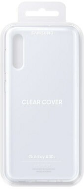 Etui SAMSUNG Clear Cover do Galaxy A30s Przezroczysty EF-QA307TTEGWW