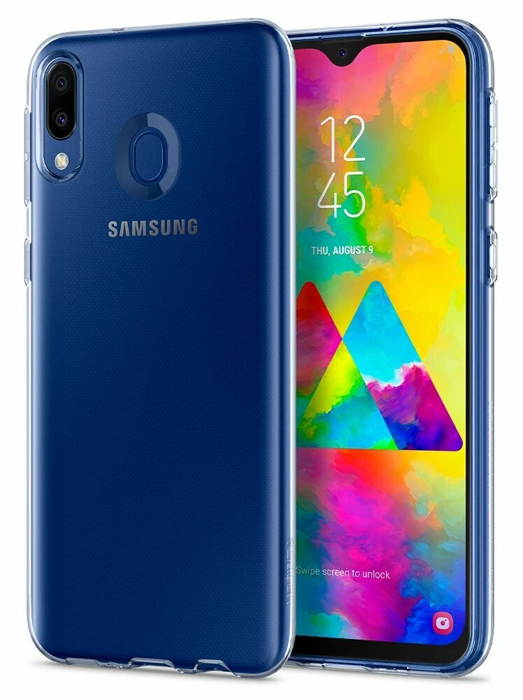 Etui na smartfon SPIGEN Liquid Crystal do Samsung Galaxy M20 Przezroczysty 35880