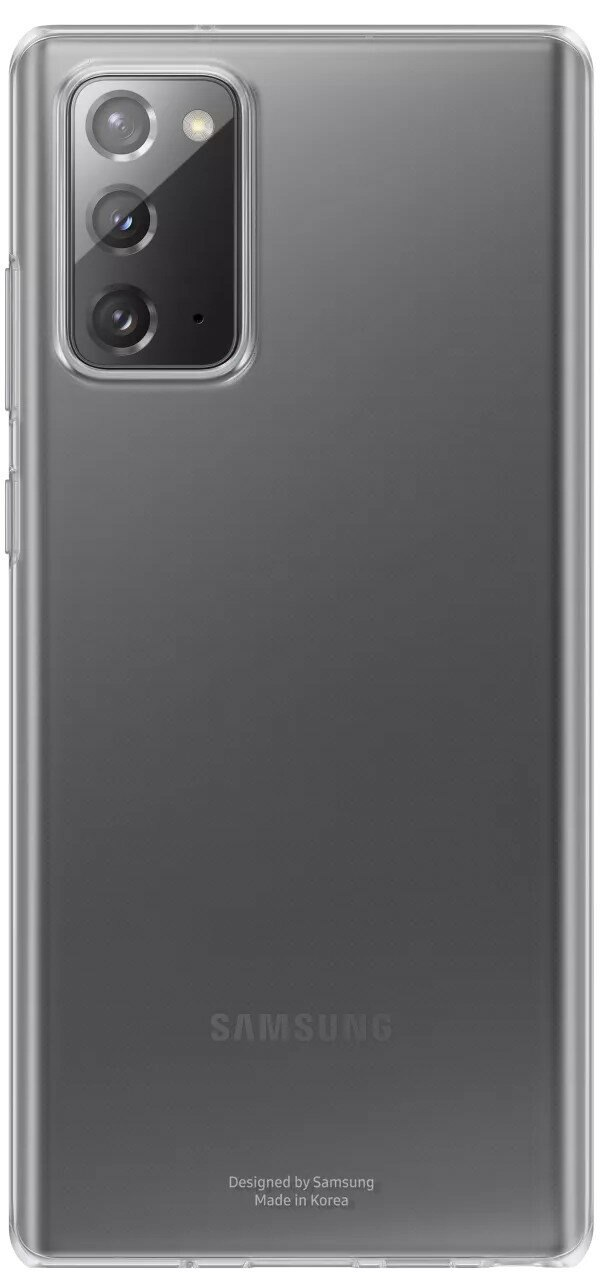Etui SAMSUNG Clear Cover Galaxy Note 20 Przezroczysty EF-QN980TTEGEU