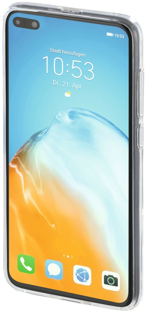 Etui HAMA Crystal Clear do Huawei P40 Przezroczysty