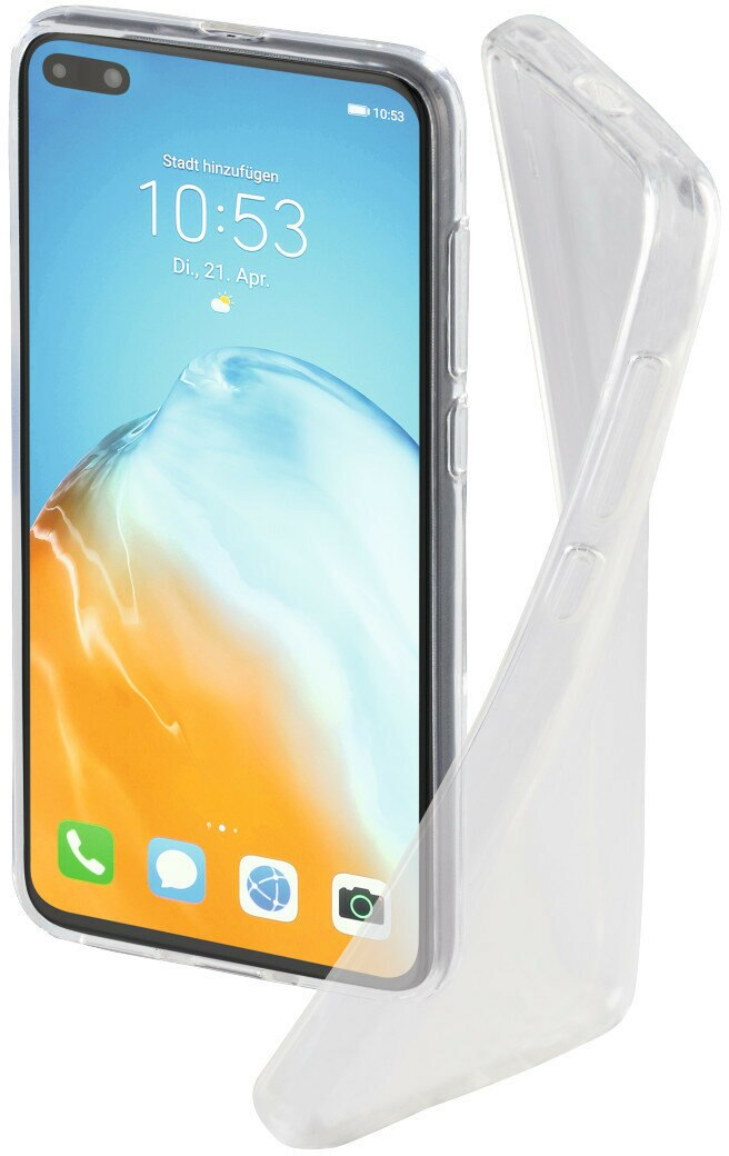 Etui HAMA Crystal Clear do Huawei P40 Przezroczysty