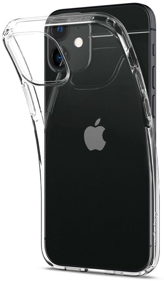 Etui SPIGEN Liquid Crystal do Apple iPhone 12 mini Przezroczysty