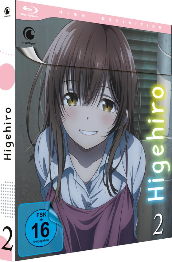 Anime-DVD-Box mit einem Mädchen auf der Vorderseite, Text auf Japanisch.