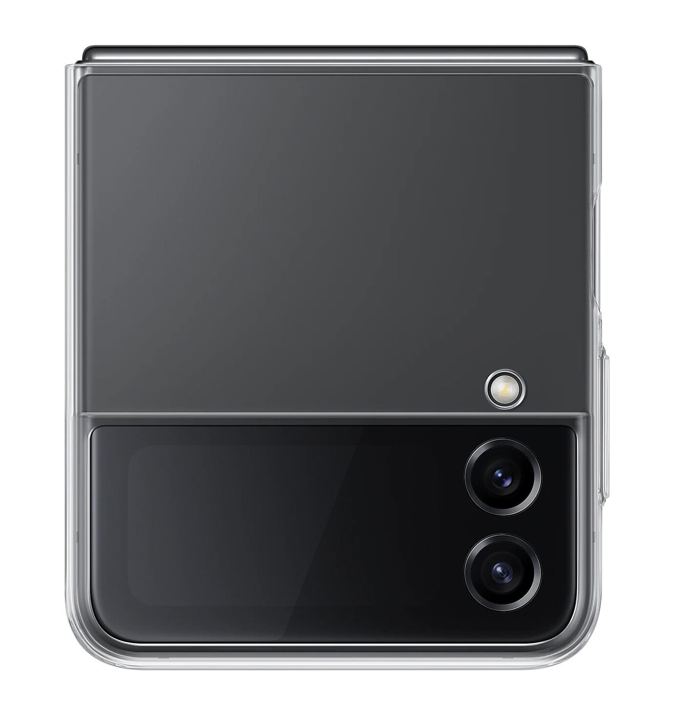 Etui SAMSUNG Clear Slim Cover do Galaxy Z Flip4 5G Przezroczysty EF-QF721CTEGWW