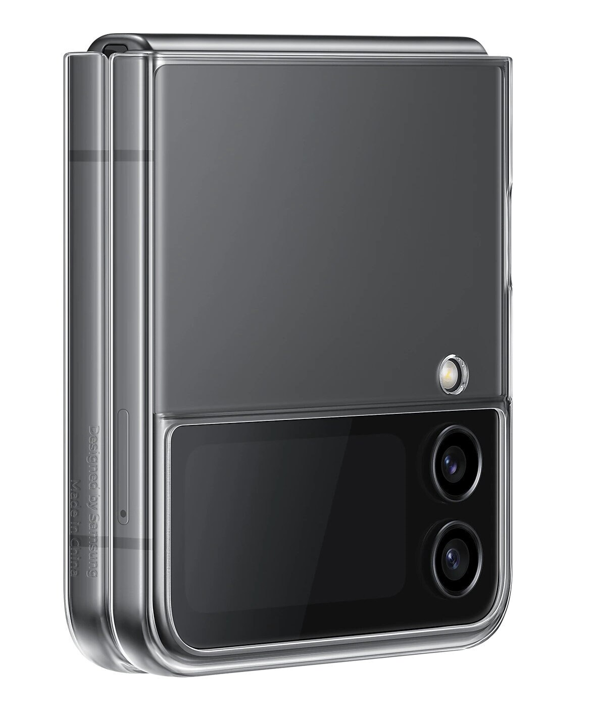 Etui SAMSUNG Clear Slim Cover do Galaxy Z Flip4 5G Przezroczysty EF-QF721CTEGWW