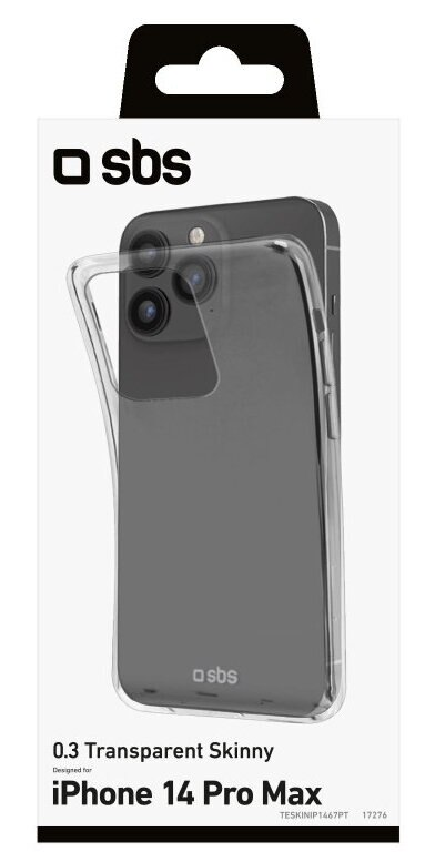 Przezroczyste etui na telefon w opakowaniu, z telefonem w środku.