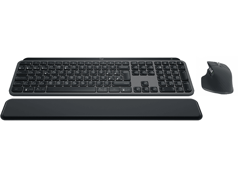 Pack Teclado + Ratón  ISY IDE-2500-ES, Inalámbrico, 2.4 GHz, USB, Negro