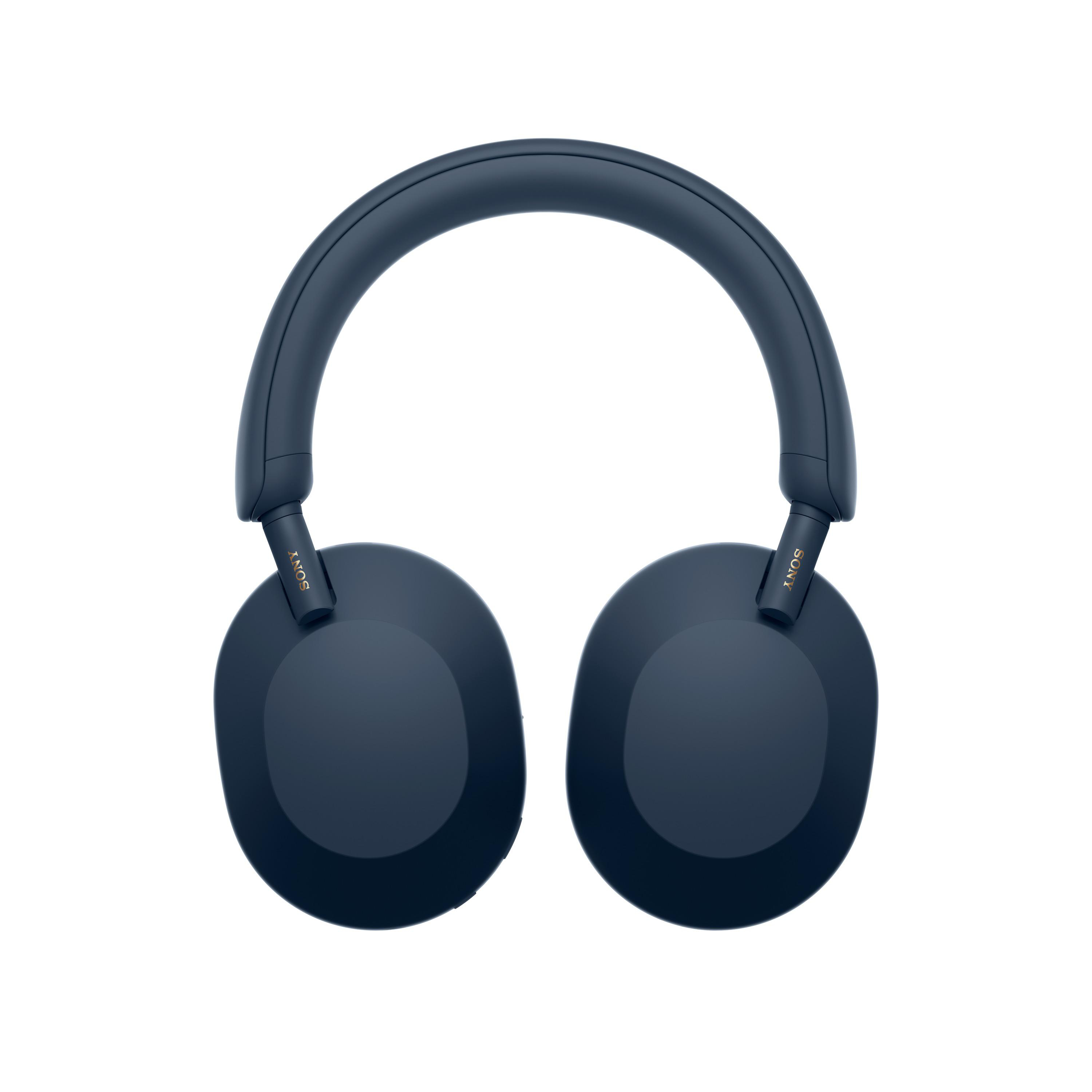 Cancelling, Kopfhörer Noise Over-ear Midnight WH-1000XM5, SONY Blue Bluetooth