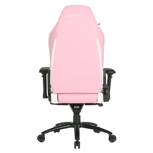 Silla gaming - Newskill Neith, Cojín Lumbar y Cervical, 150 kg, Reposabrazos Acolchados 4D, Piel sintética, Rosa y Negro