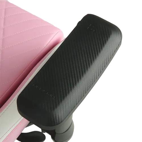 Silla gaming - Newskill Neith, Cojín Lumbar y Cervical, 150 kg, Reposabrazos Acolchados 4D, Piel sintética, Rosa y Negro