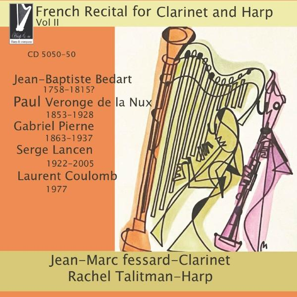 Jean-marc Fessard - French Recital For Clarinet And Harp,Vol.2  - (CD)