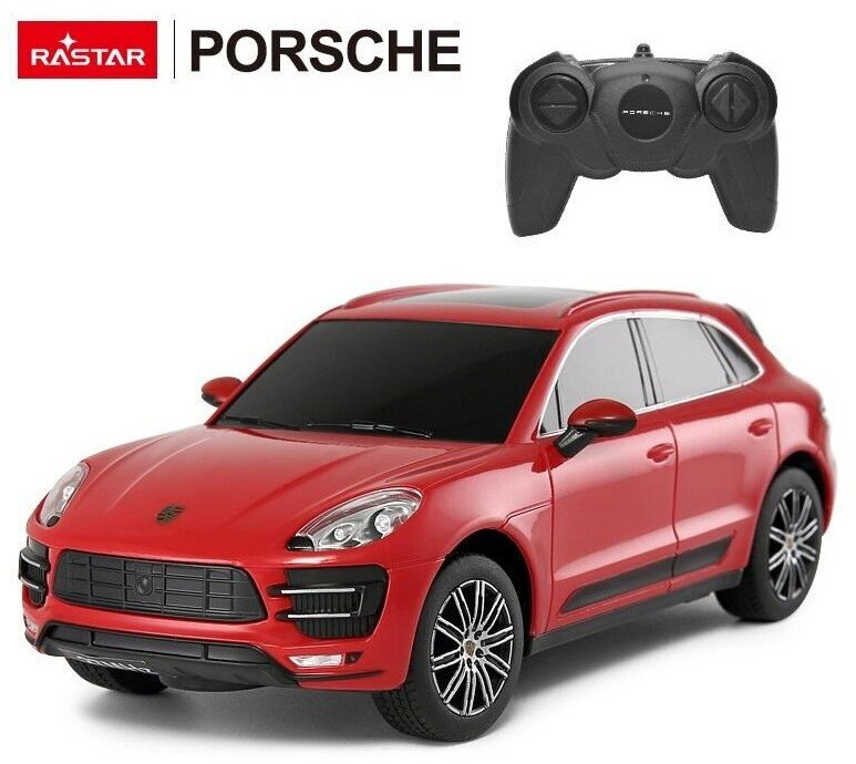 Auto zdalnie sterowane RASTAR Porsche Macan Turbo 1:24