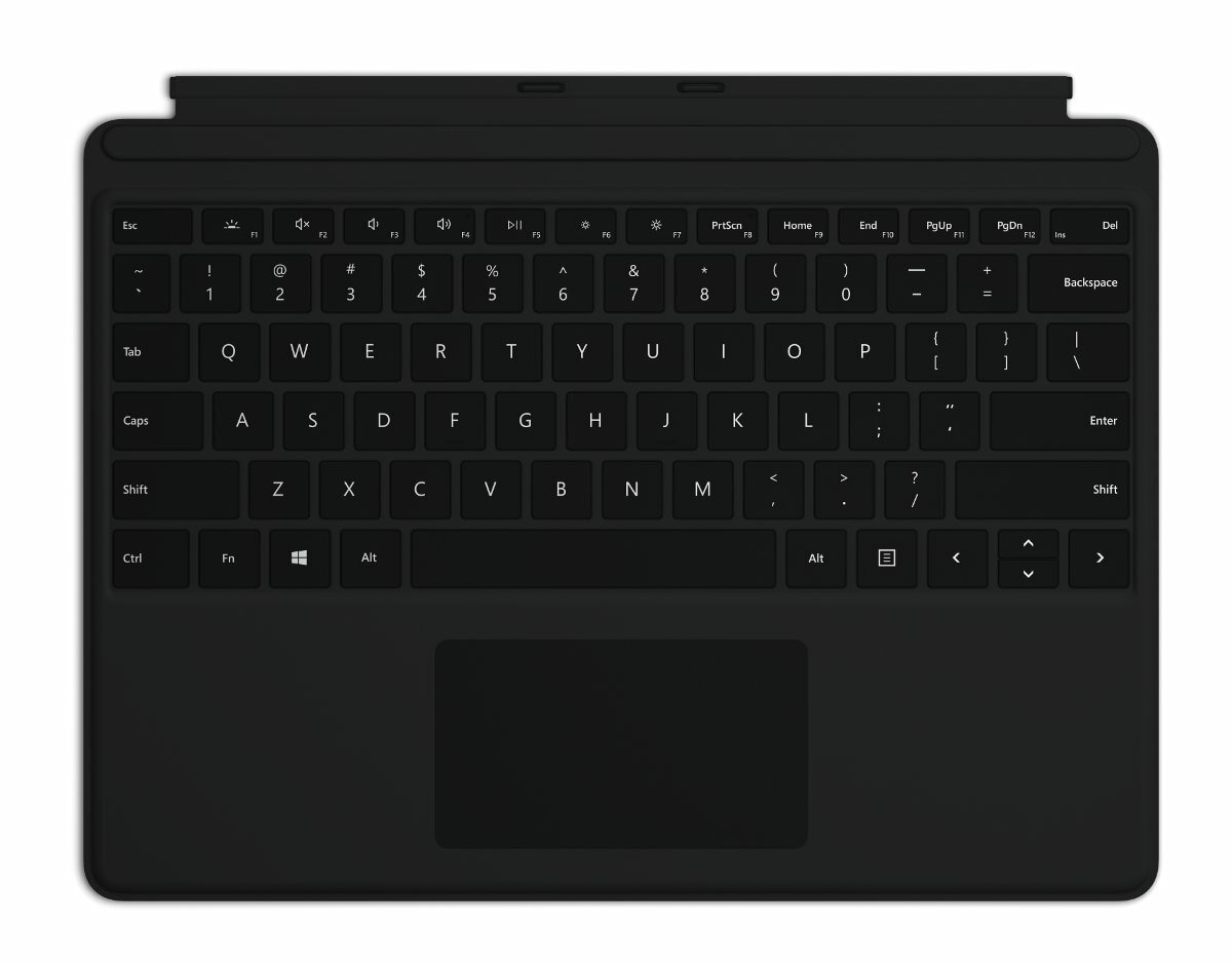 Klawiatura MICROSOFT Surface Pro X Keyboard SC Czarny QJW-00025