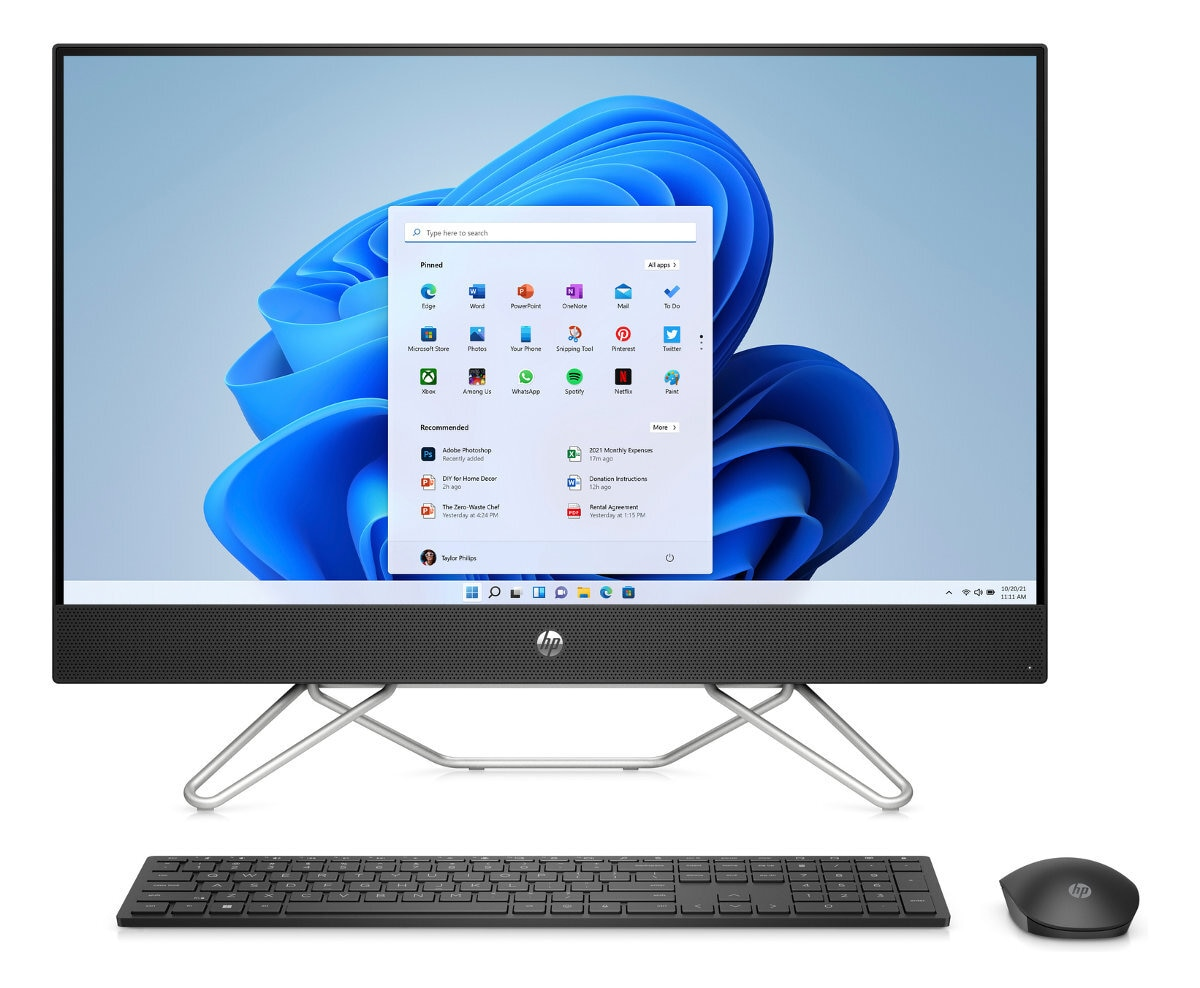 Komputer All-in-One HP 27-cb0121nw FHD Ryzen 5 5500U/16GB/512GB SSD/INT/Win11H Czarny