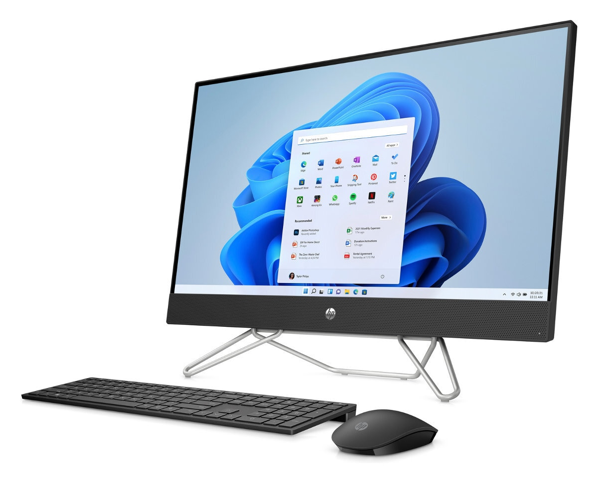 Komputer All-in-One HP 27-cb0121nw FHD Ryzen 5 5500U/16GB/512GB SSD/INT/Win11H Czarny