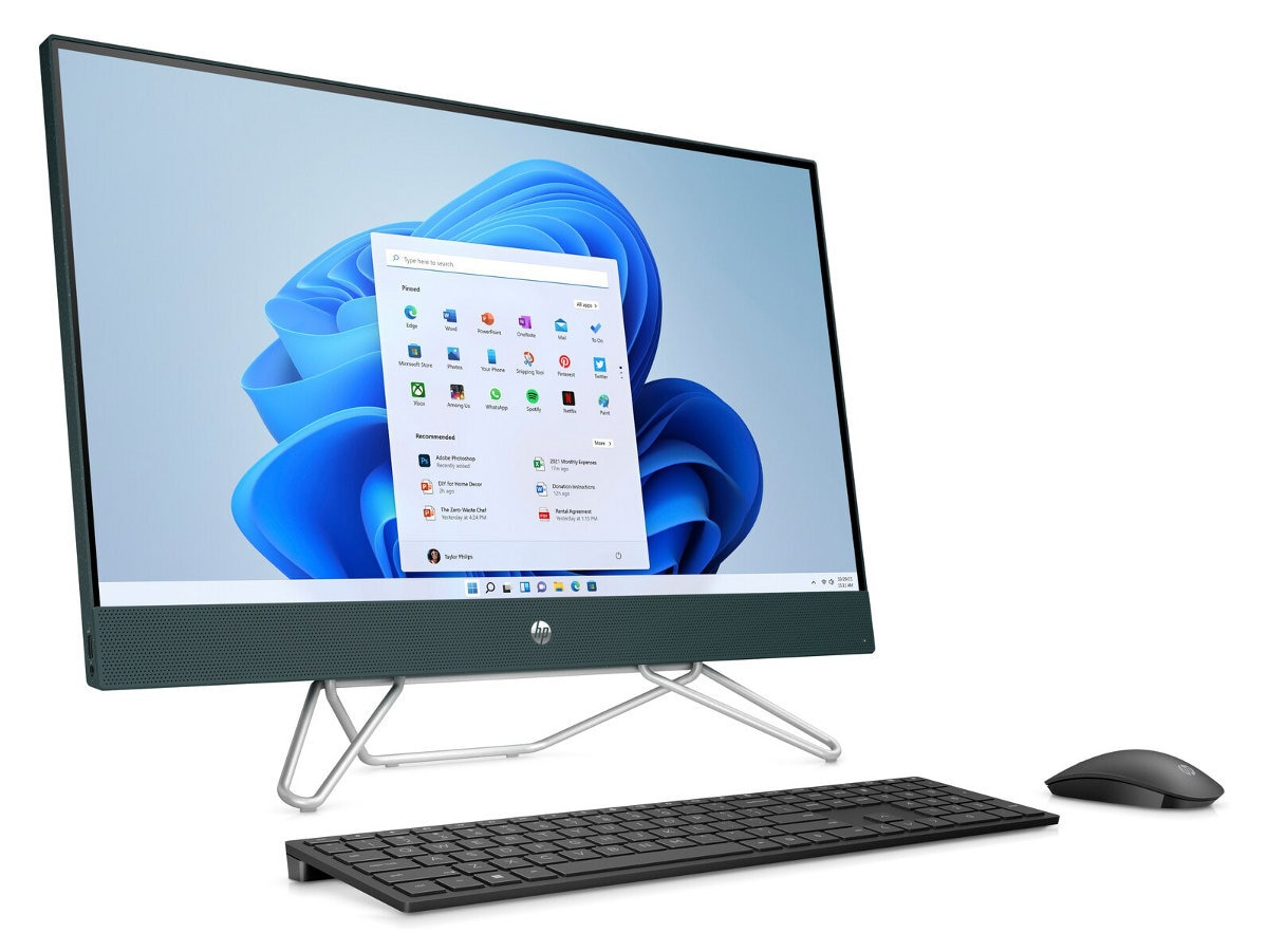 Komputer All-in-One HP 27-cb0121nw FHD Ryzen 5 5500U/16GB/512GB SSD/INT/Win11H Czarny