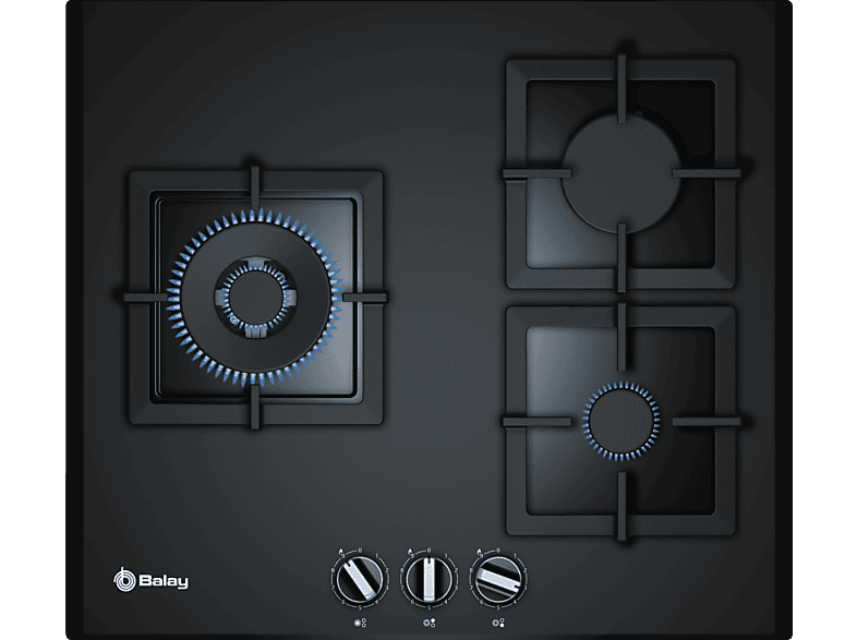 Placa de Gas Butano 3 Fuegos SGW3600X – Europa Stocks – Venta de