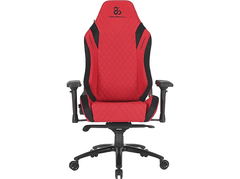 Silla gaming - Banshee NEWSKILL, Reposabrazos4D (ajustable en altura,  anchura y profundidad, también se puede girar), 150 kg, Azul