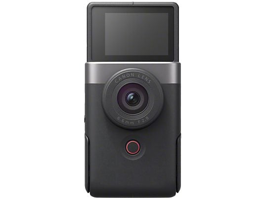 CANON PowerShot V10 Vlogging-Kit - Kompaktkamera Silber