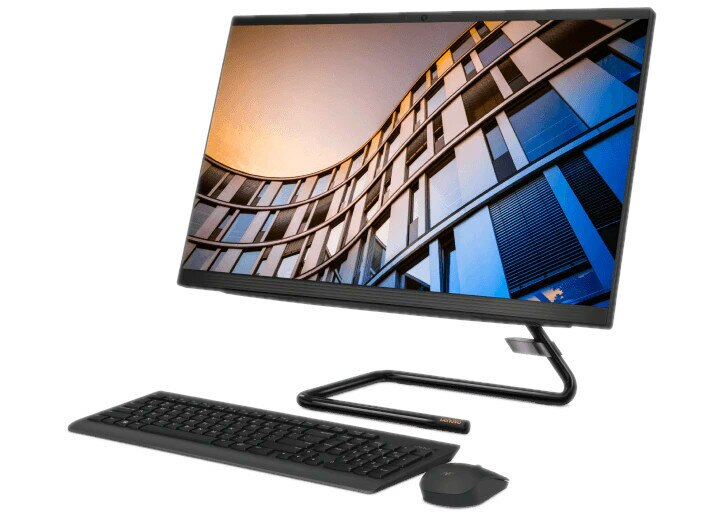 Komputer All-in-One LENOVO IdeaCentre AIO 3 27IMB05 F0EY00HQPB FHD i5-10400T/8GB/512GB SSD/INT/Win10H Czarny (Business Black)