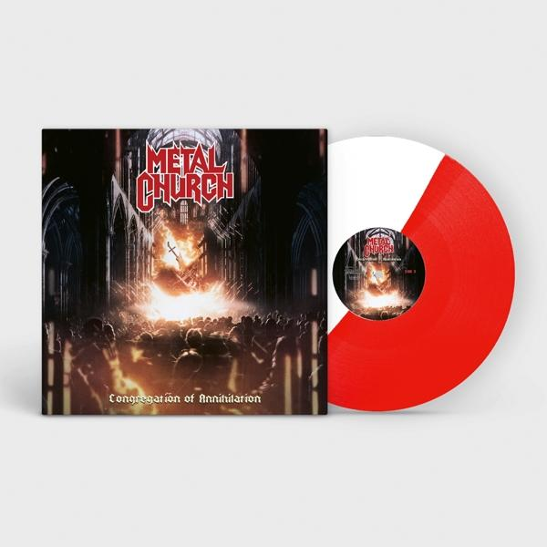 Metal Church - - Vinyl Annihilation(Red/White of (Vinyl) Split Congregation