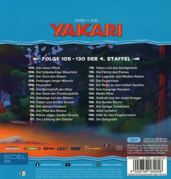 Yakari - Staffelbox 4  - (MP3-CD)