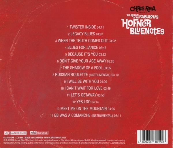 Chris Rea - The Return Of The Fabulous Hofner Bluenotes  - (CD)