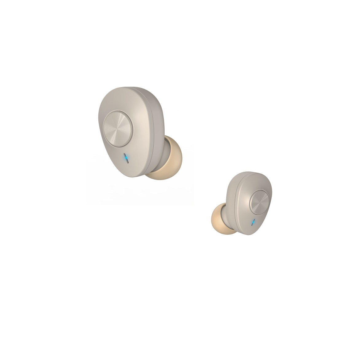 Wireless, HAMA Kopfhörer Beige Freedom In-ear Bluetooth Buddy, True
