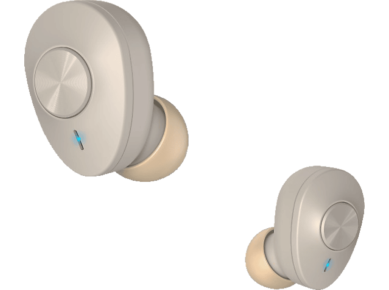 Bluetooth In-ear Wireless, HAMA Beige Buddy, Kopfhörer Freedom True