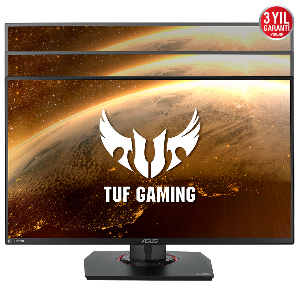 ASUS TUF VG259QM 24.5" 1 ms 280 Hz Freesync ve G-Sync Uyumlu IPS Gaming Monitör Siyah
