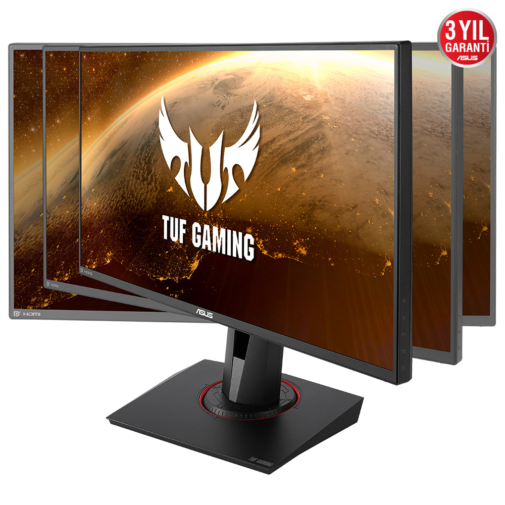 ASUS TUF VG259QM 24.5" 1 ms 280 Hz Freesync ve G-Sync Uyumlu IPS Gaming Monitör Siyah