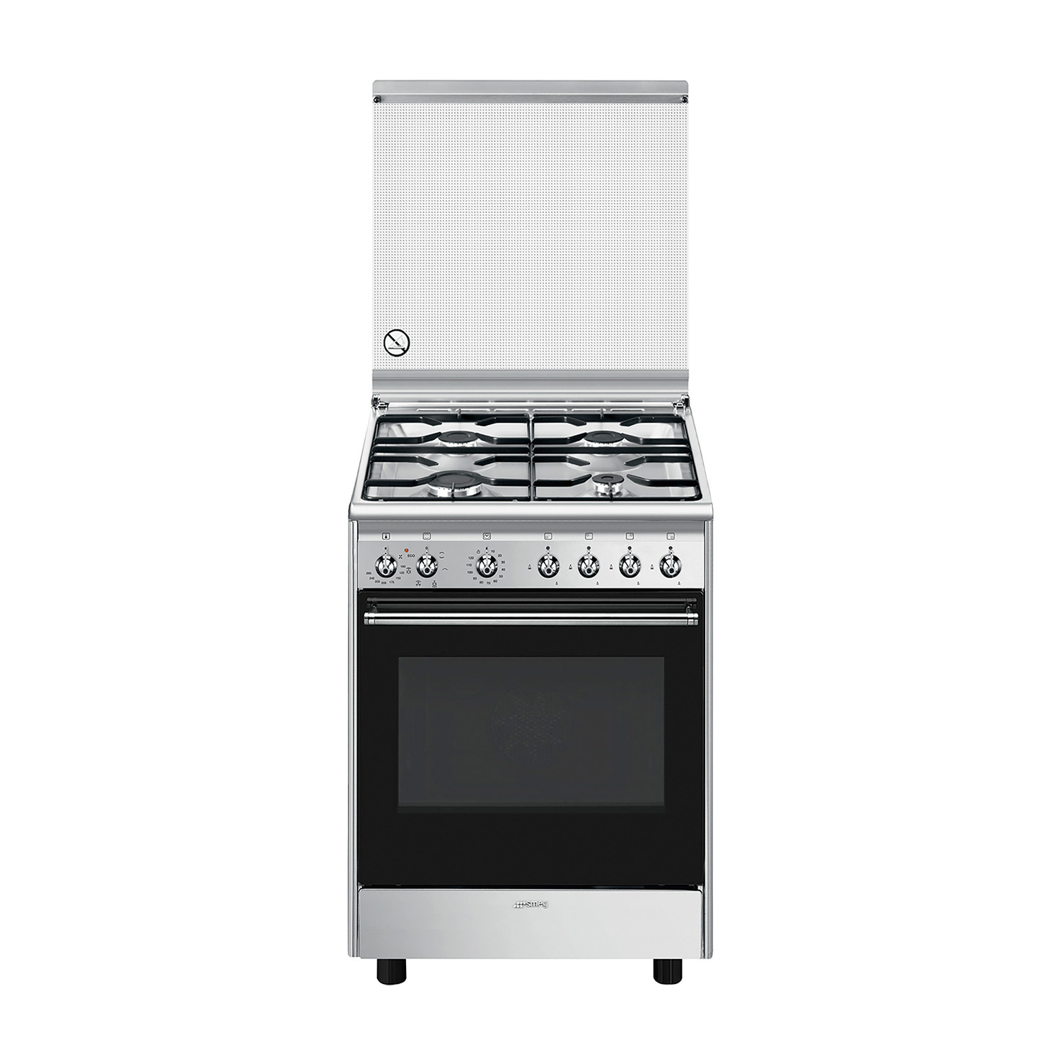 Smeg Cucina Cx61Gm, Piano cottura a gas, zone 4, classe A