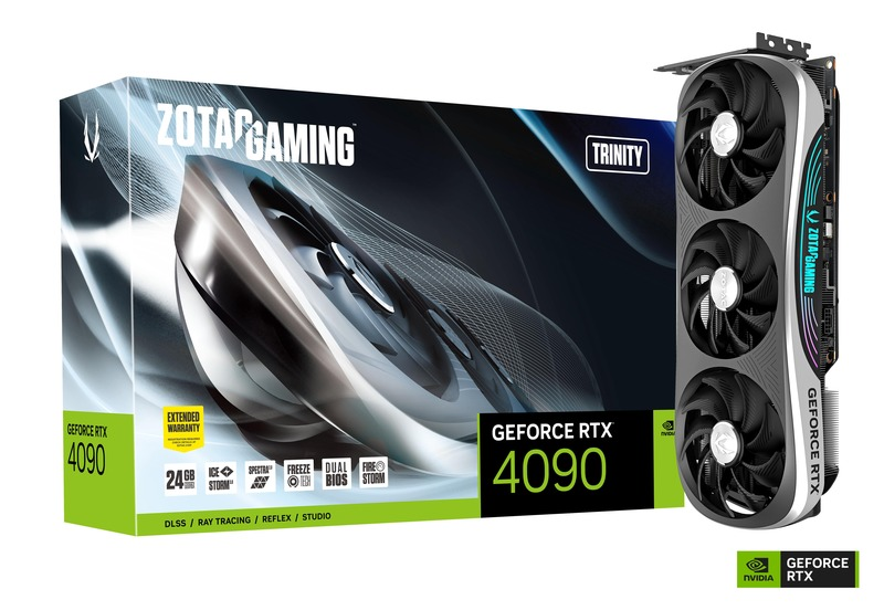 ZOTAC GeForce RTX 4090 Trinity Gaming 24GB 384Bit GDDR6X NVIDIA