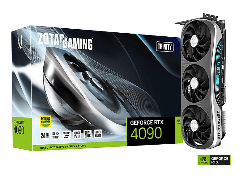 ZOTAC GeForce RTX 4090 Trinity Gaming 24GB 384Bit GDDR6X NVIDIA