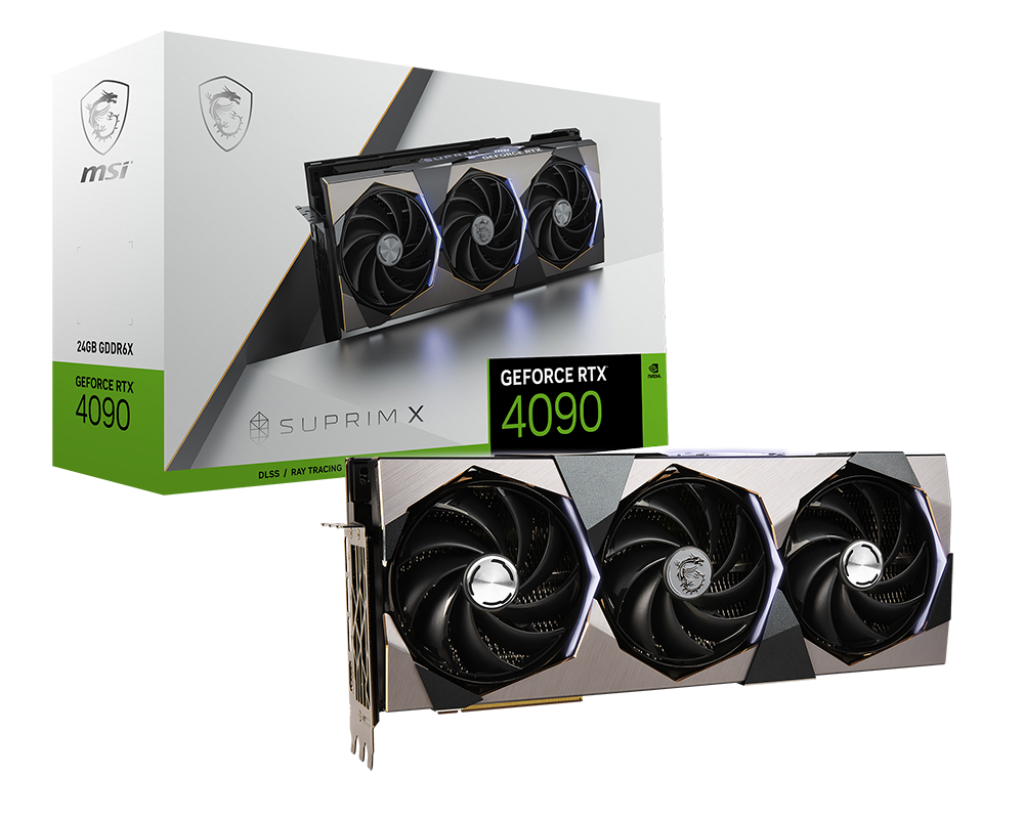 MSI GeForce RTX 4090 Suprım X 24G 24GB 384Bit GDDR6X Ekran Kartı