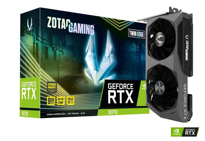 ※訳あり　ZOTAC GAMING GeForce RTX 3070 ZOTAC GeForce RTX 3070 Twin Edge Gaming 8GB 256Bit GDDR6 NVIDIA