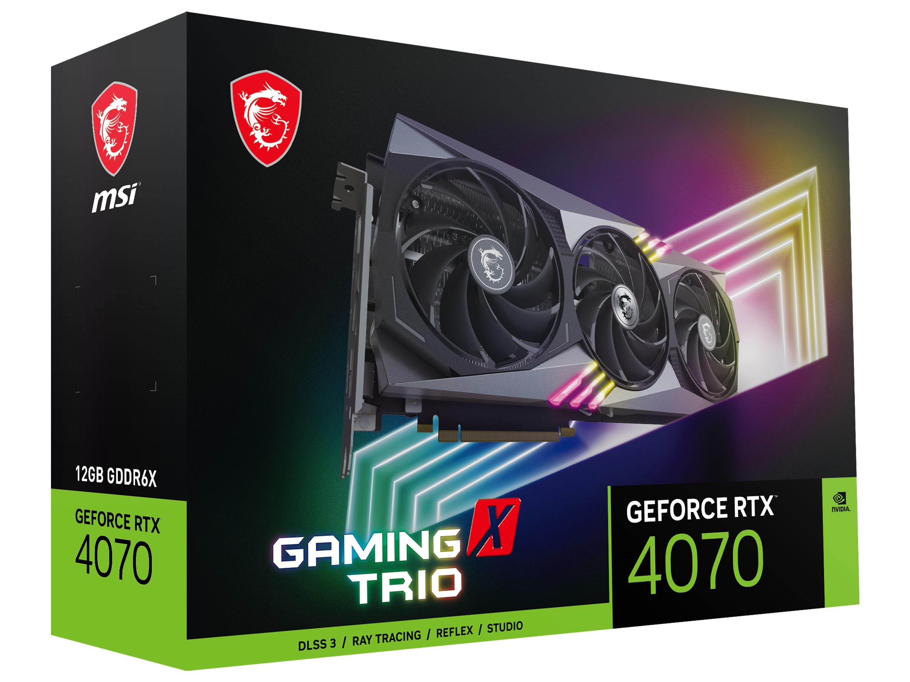 PC_GAMING様MSI GEFORCE RTX 4070 GAMING X MSI GeForce RTX™ 4070 GAMING SLIM 12G