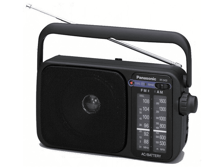 Radio przenośne PANASONIC RF-2400DEG-K Czarny