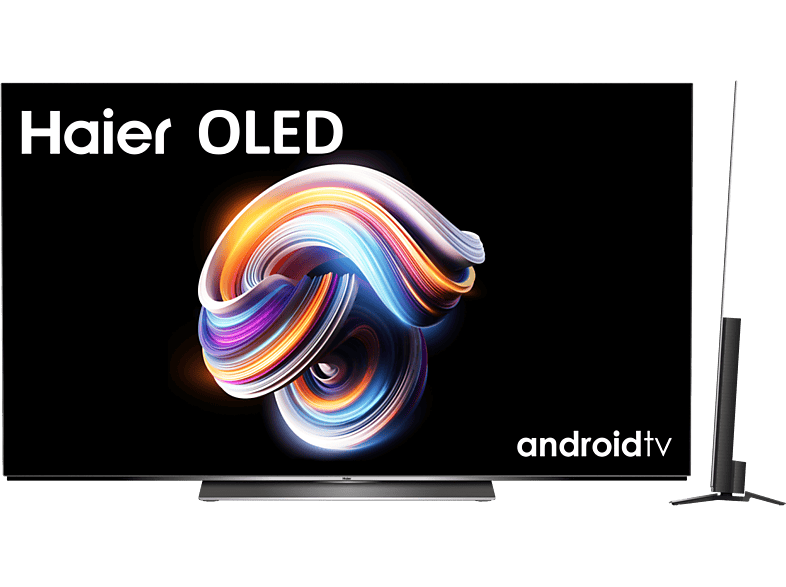 TV OLED 65  Haier S9 Series H65S9UG PRO, OLED 4K, Smart TV (Android TV),  UHD 4K, 120Hz, Dolby Atmos-Vision, Control por Voz, Negro