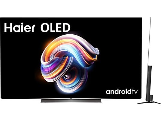 TV OLED 65" - Haier S9 Series H65S9UG PRO, OLED 4K, Smart TV (Android TV), UHD 4K, 120Hz, Dolby Atmos-Vision, Control por Voz, Negro