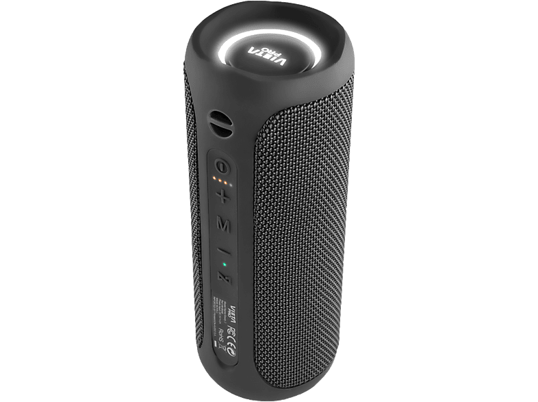 REACONDICIONADO Seminuevo Bueno Altavoz inalámbrico - Vieta Pro Dance, 25 W, Bluetooth, 12 h, True Wireless, IPX 7, Negro