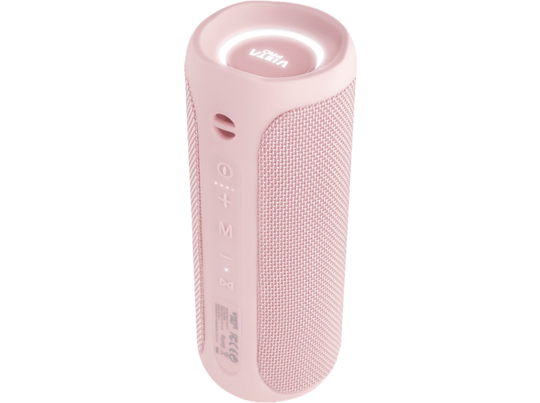 Altavoz inalámbrico  Vieta Pro Upper 2, Bluetooth, Autonomía de hasta 10  h, Rosa