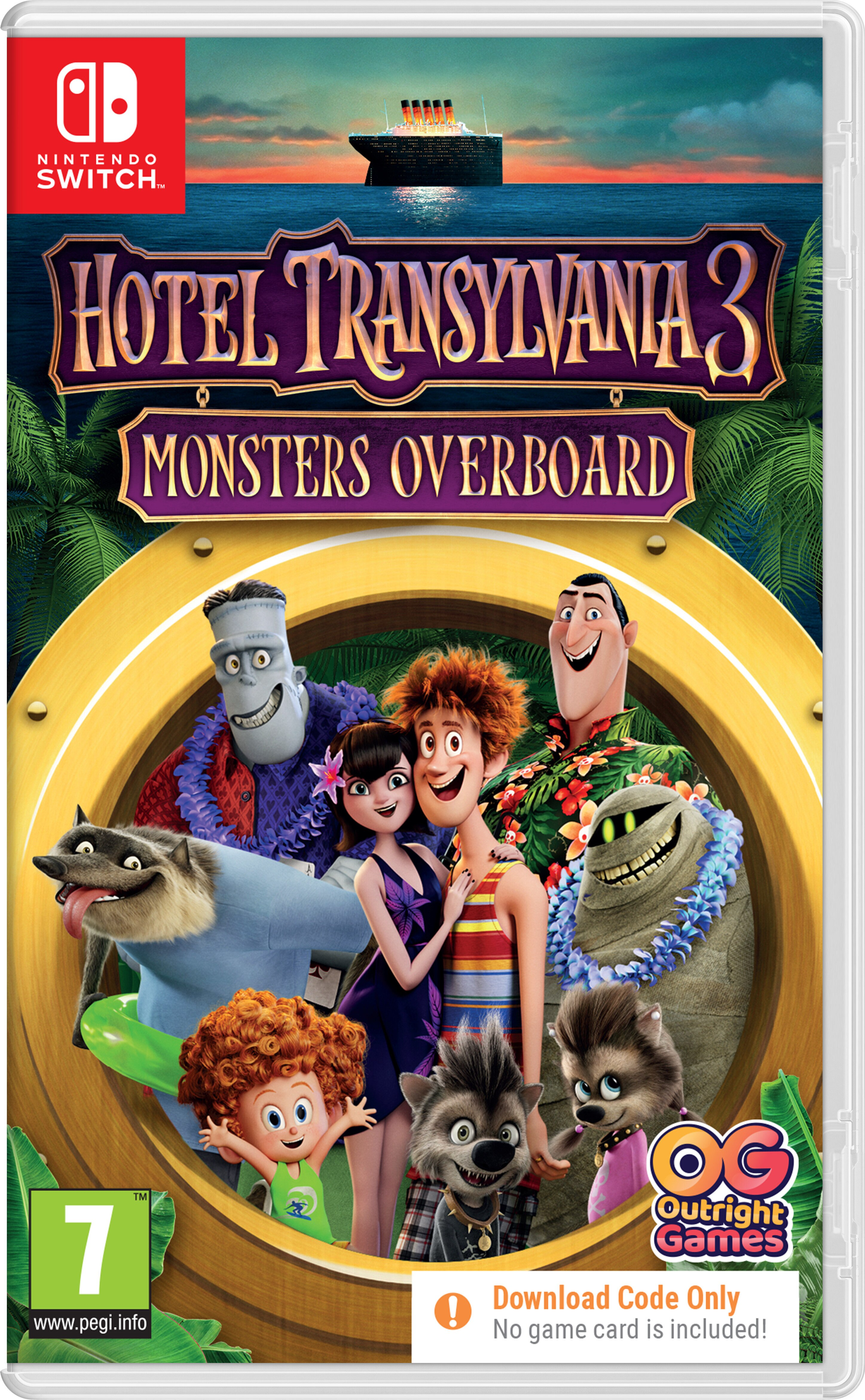 Gra Nintendo Switch Hotel Transylvania 3 Monsters Overboard