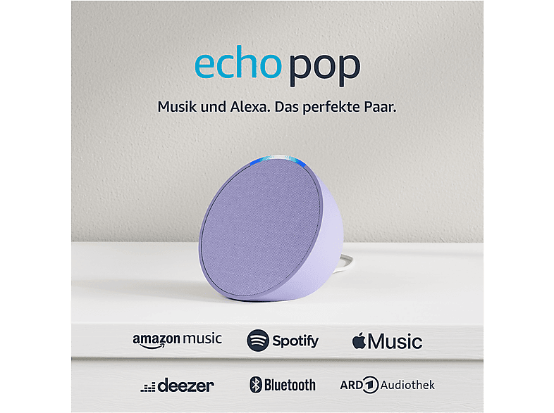 Thumbnail - AMAZON Echo Pop Smart Speaker, Purple
