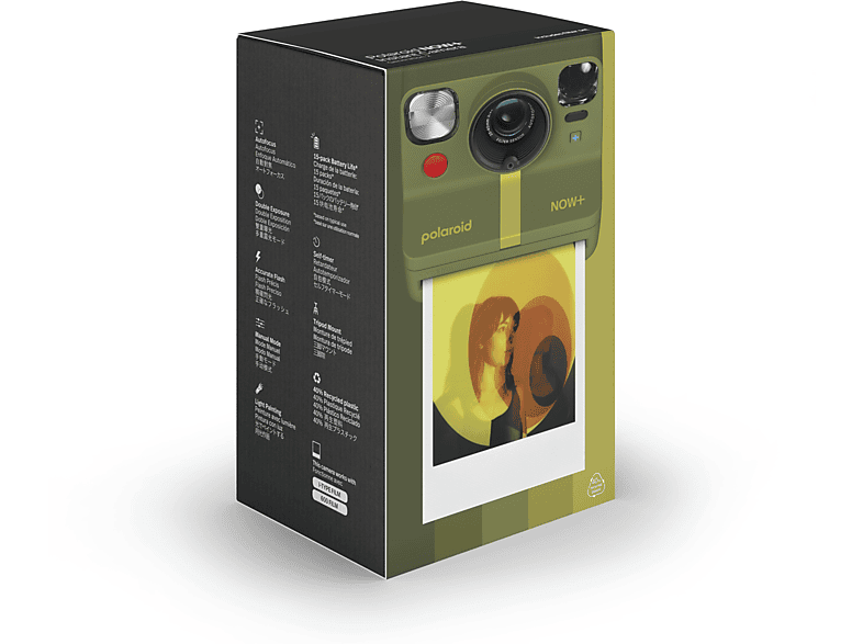 POLAROID Now+ Gen 2 Anlık Fotoğraf Makinesi Orman Yeşili_4