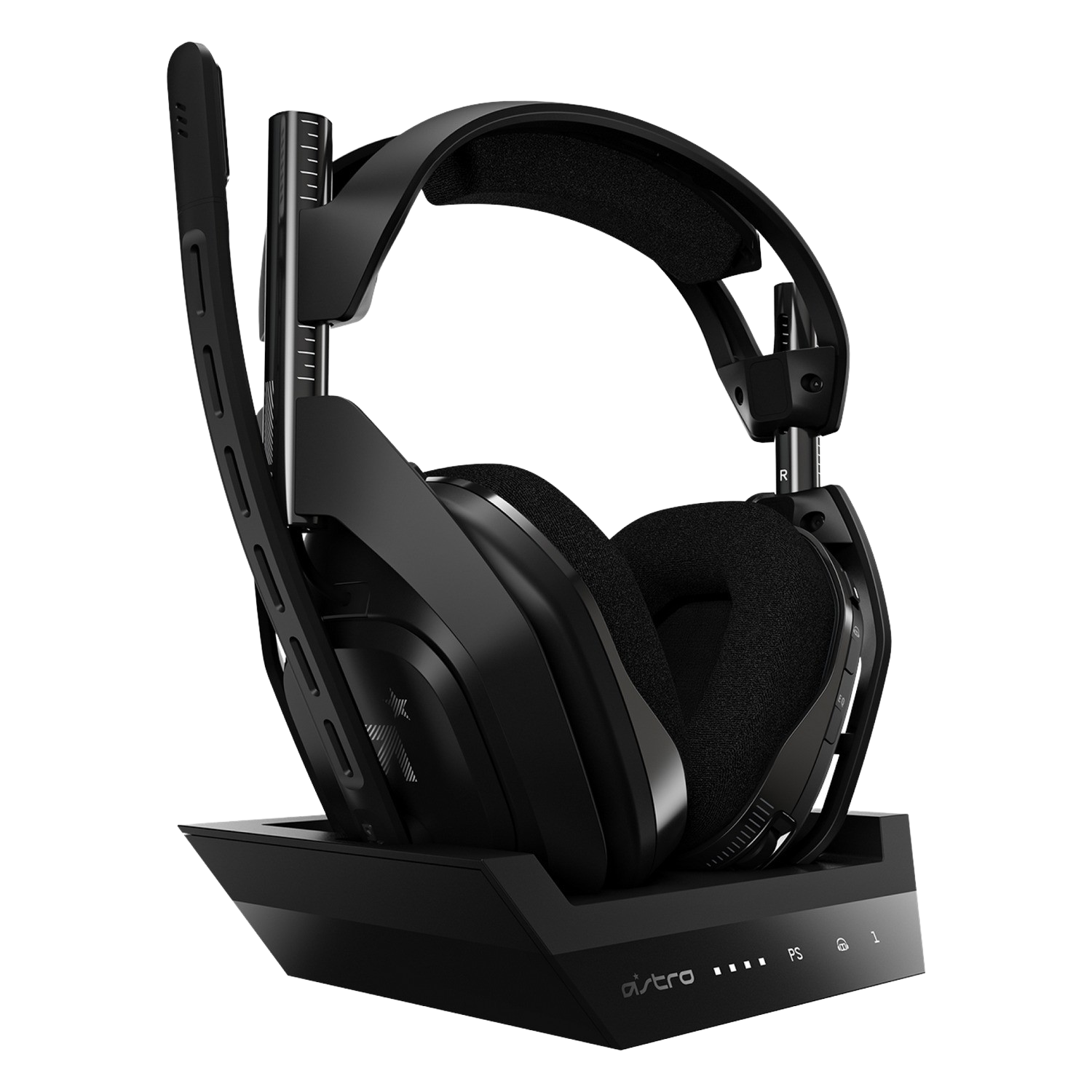 ASTRO GAMING HW 939-001676 ASTRO A50 WRLS + BASE STATION F/ PLAYST Over-ear Casque gamer Noir